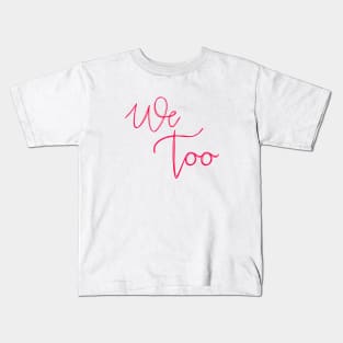 WE TOO 29 Kids T-Shirt